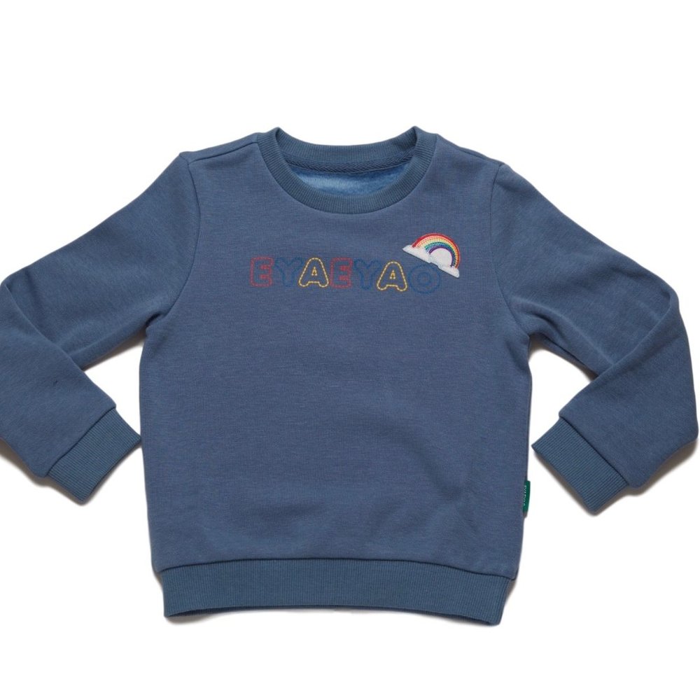 Unisex Rainbow 2 Piece Fleece Set - Children Clothing from S. Korea